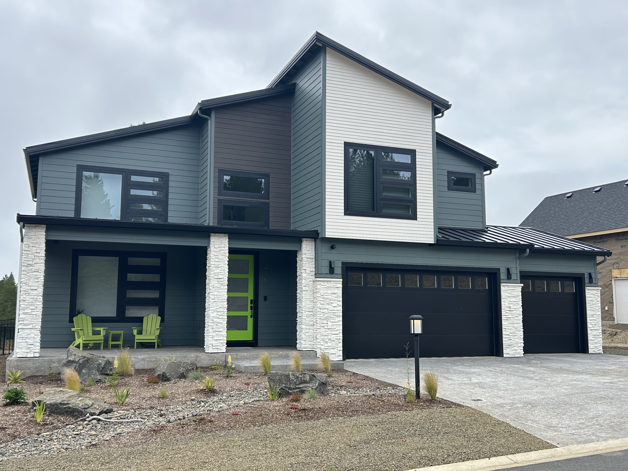 Luxury Modern Building Front View